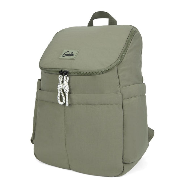 Plushpack 27L Ash Green Casual Backpack With Laptop Sleeve