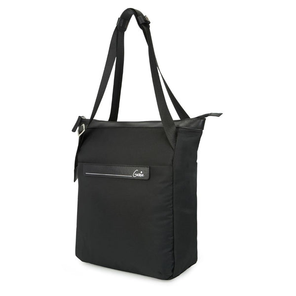 Amber 15L Black Tote Bag With Laptop Sleeve