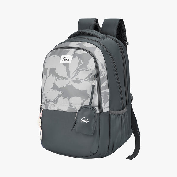 Petone 40L Laptop Backpack With Raincover - Grey