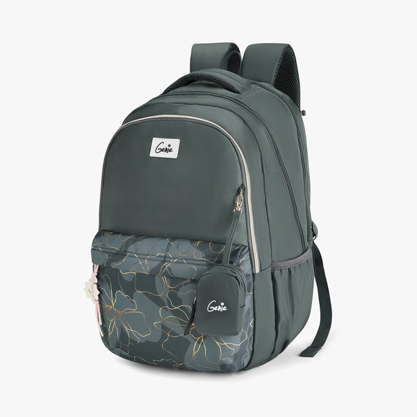 Marilit 40L Laptop Backpack With Raincover - Grey